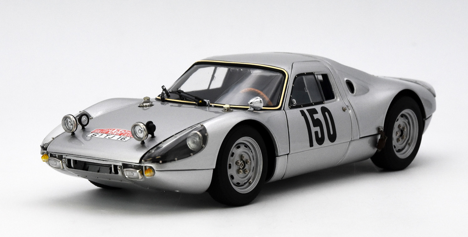 CMC M-231 1/18 Porsche 904 #150 Rallye Monte Carlo 1965 Böhringer/Wütherich