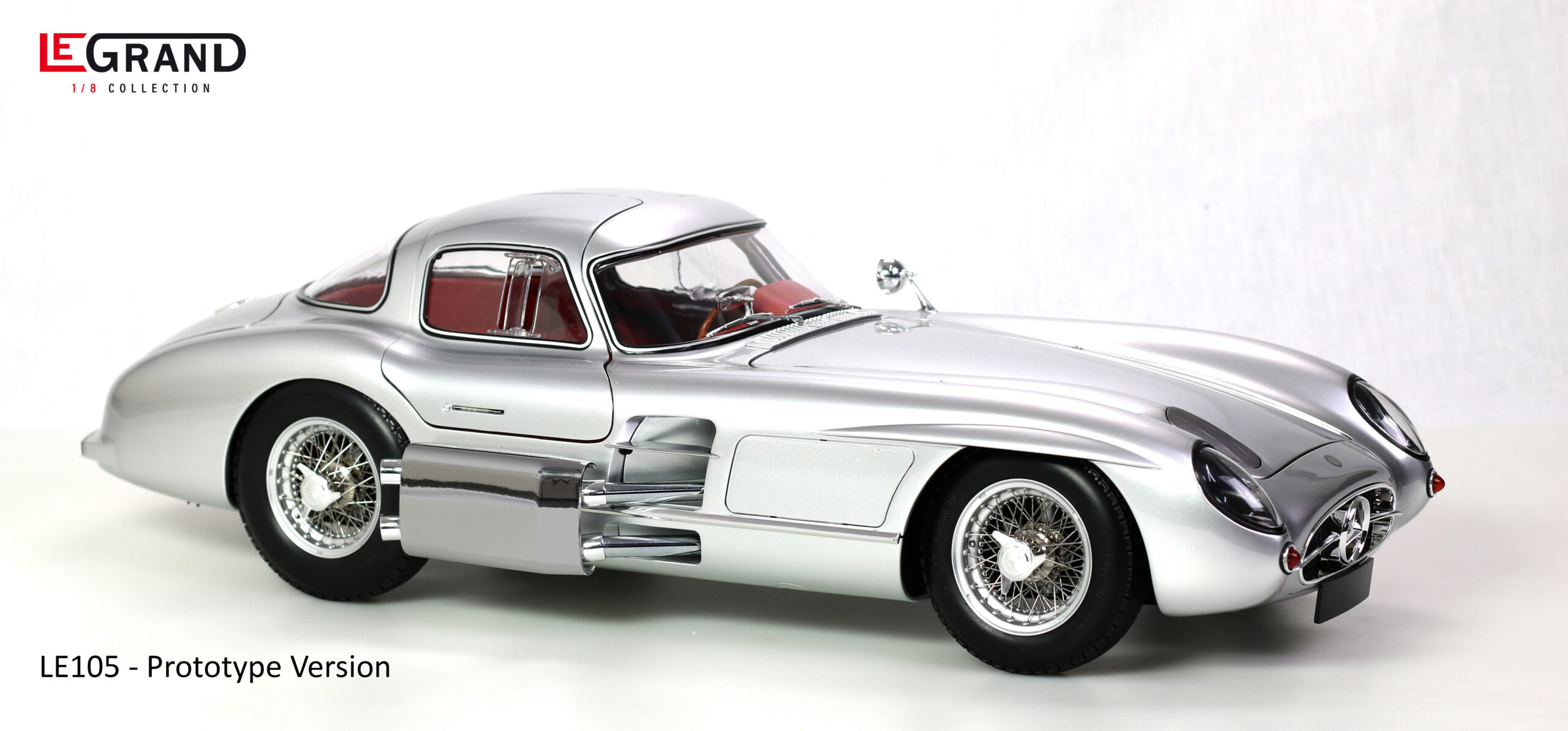 1/8 LEGRAND MERCEDES-BENZ 300 SLR ''UHLENHAUT COUPÉ'' Bausatz 'Der Rote' / Kit RED LE105