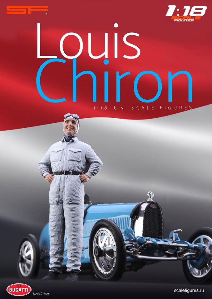 1/18 LOUIS CHIRON von SF Scale Figures - Handarbeit -