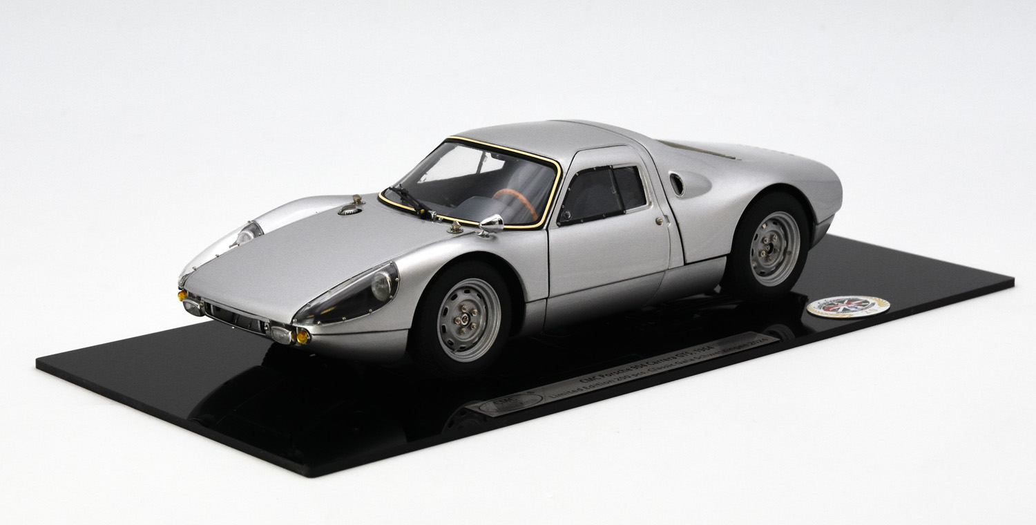 CMC M-276 1/18 Porsche 904 Carrera GTS SILBER Classic Gala Schwetzingen 2024 LE 200 Stück