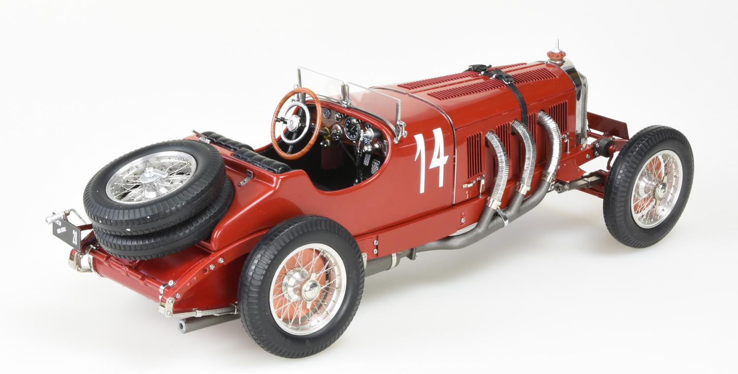 Mercedes-Benz SSK 1928-1930 red Carlos Zatuszek #14 CMC M-207