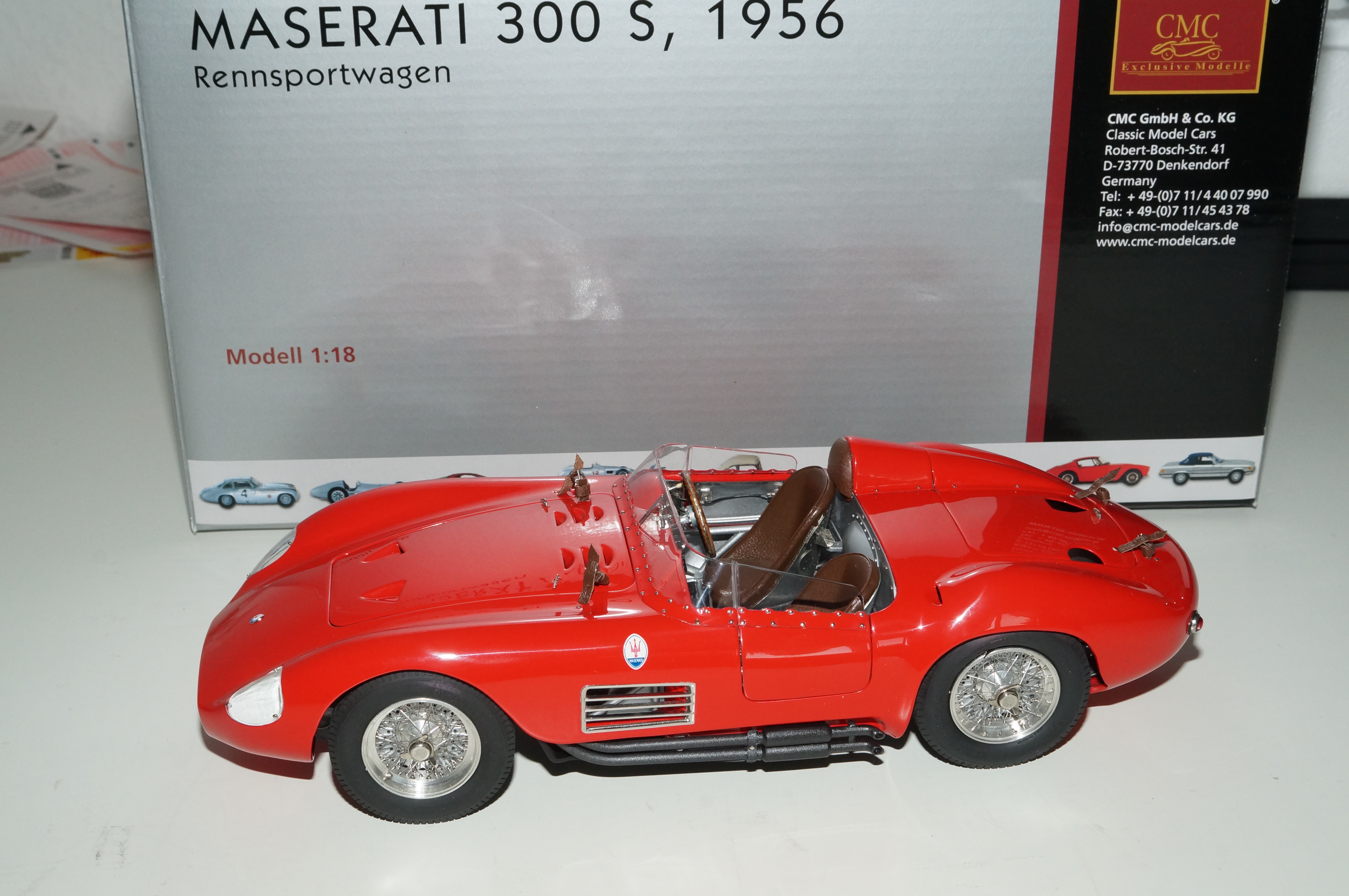 Maserati 300S Rennsportwagen 1956 CMC M-105 aus Vorbesitz