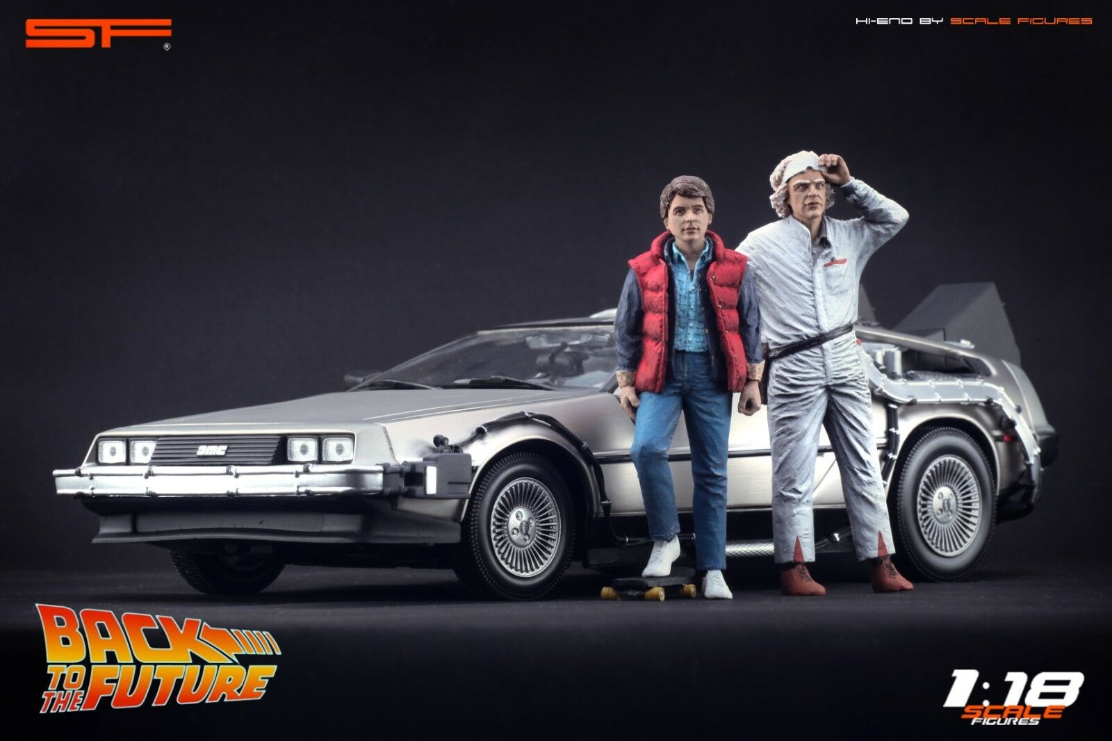 1/18 Back To The Future von SF Scale Figures - Handarbeit -