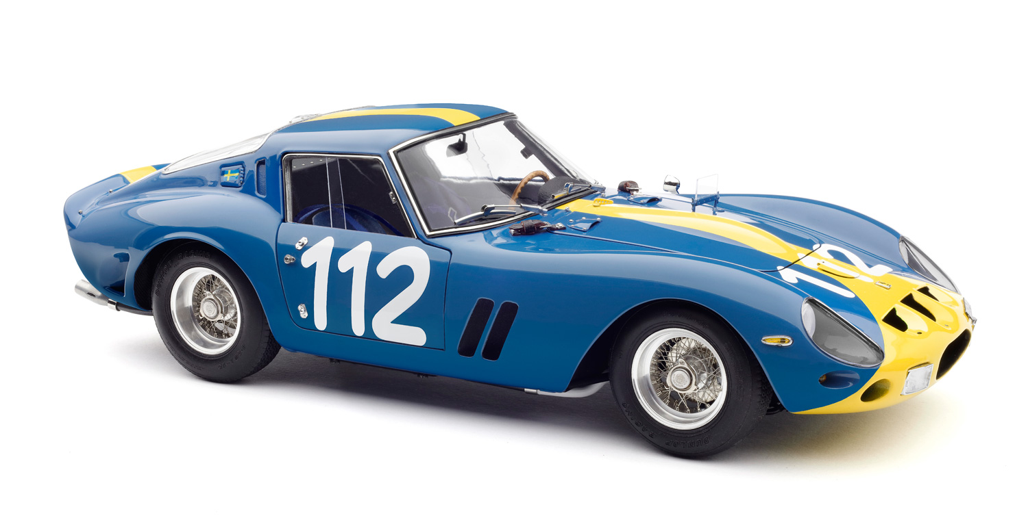 1/18 Ferrari 250 GTO, LHD Norinder/Troiberg,Targa Florio 1964 #112 Chassis 3445GT, LE 2200