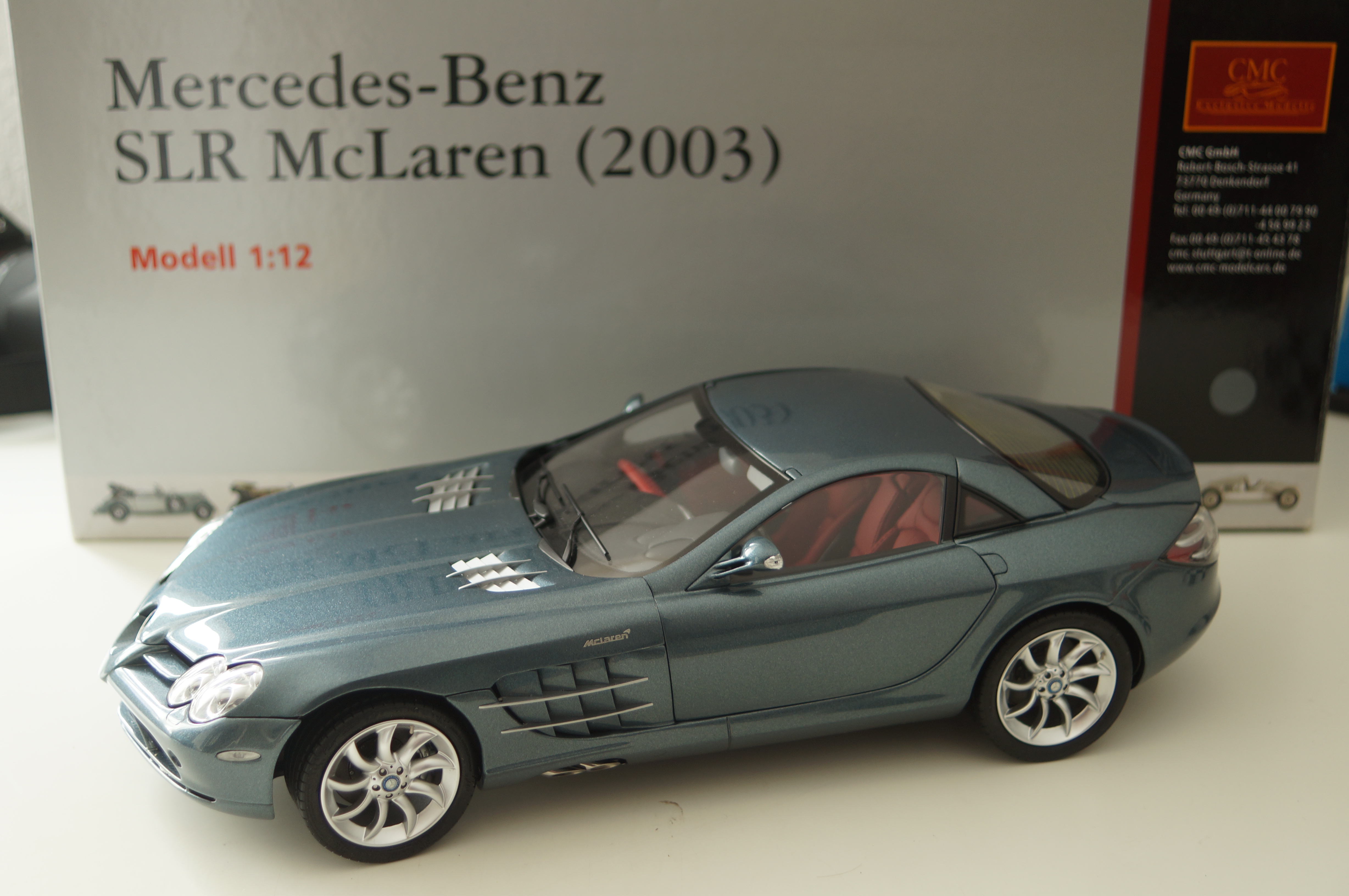 1/12 Mercedes-Benz SLR McLaren 2003 GRAU CMC C-006C