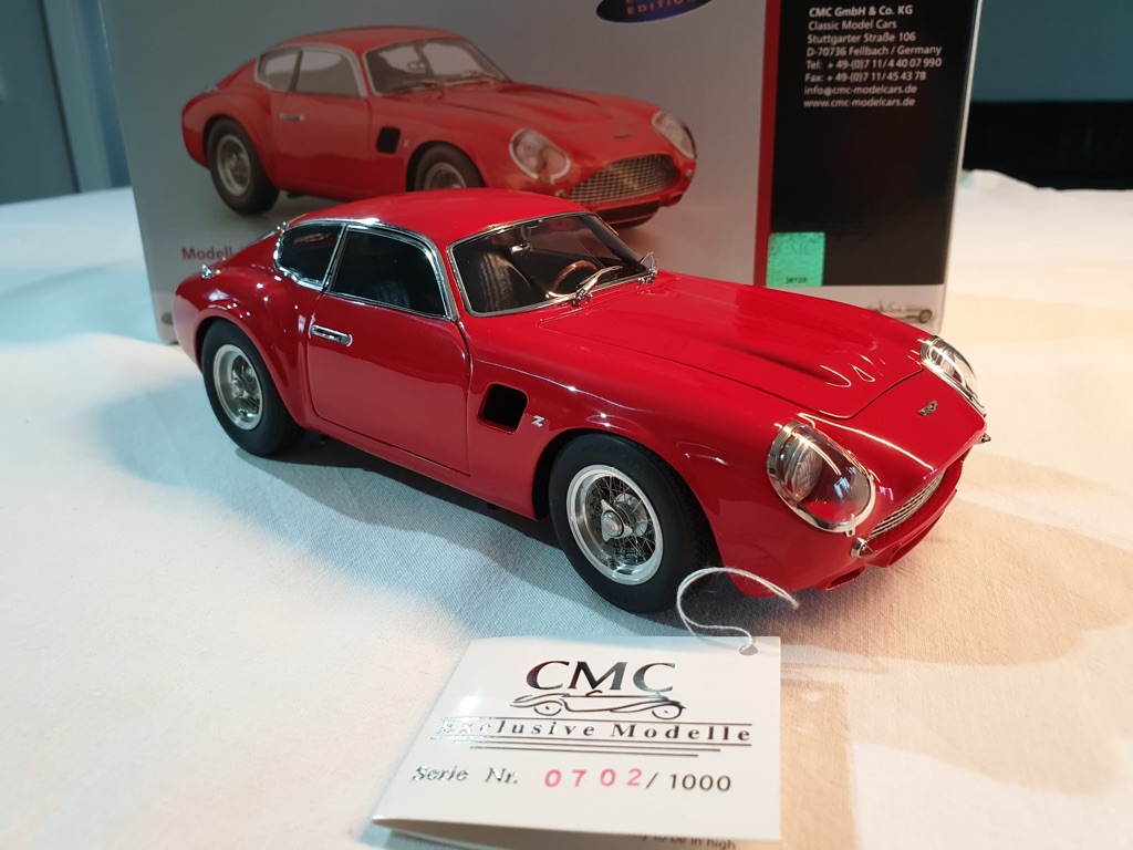 Aston Martin DB4 GT Zagato rot 1961 LE 1000 pcs