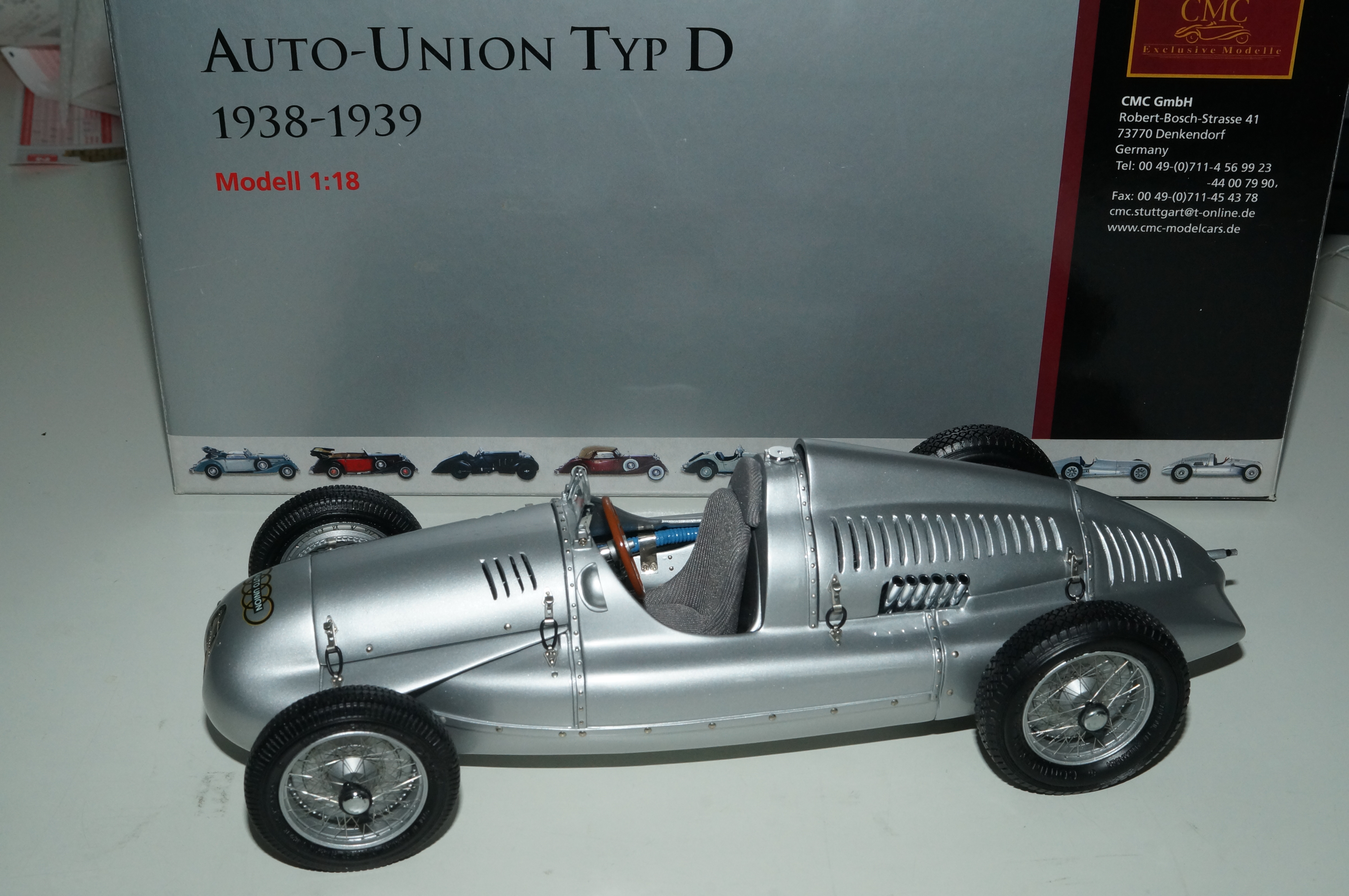 Auto Union Typ D CMC M-027 aus Vorbesitz