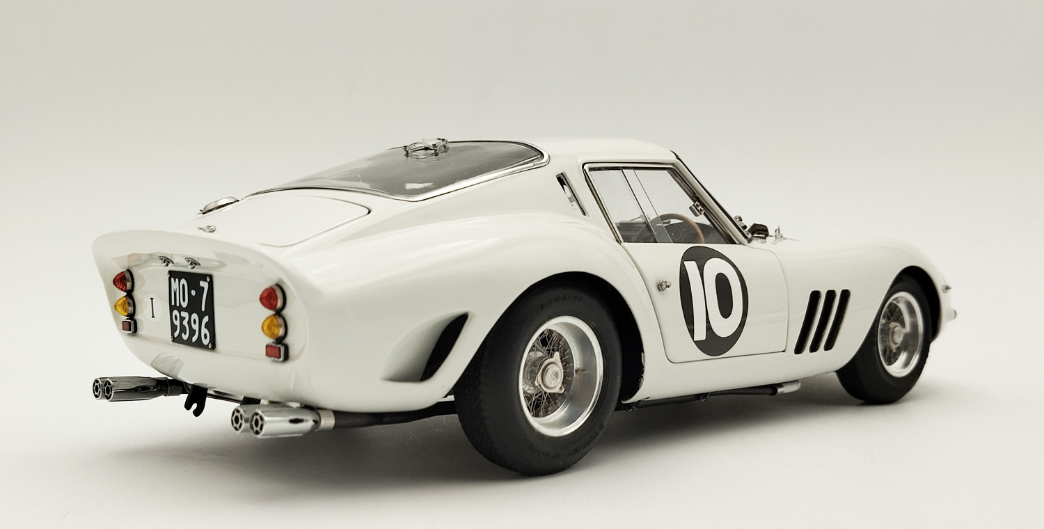 1/18 Ferrari 250 GTO #10 RHD Graham Hill, Tourist Trophy Goodwood 1962 Chassis 3729