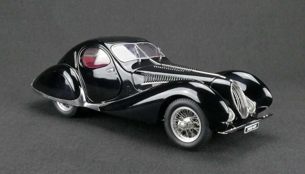 Talbot-Lago Coupé Typ 150 C-SS Figoni &amp; Falaschi "Teardrop" schwarz CMC M-166