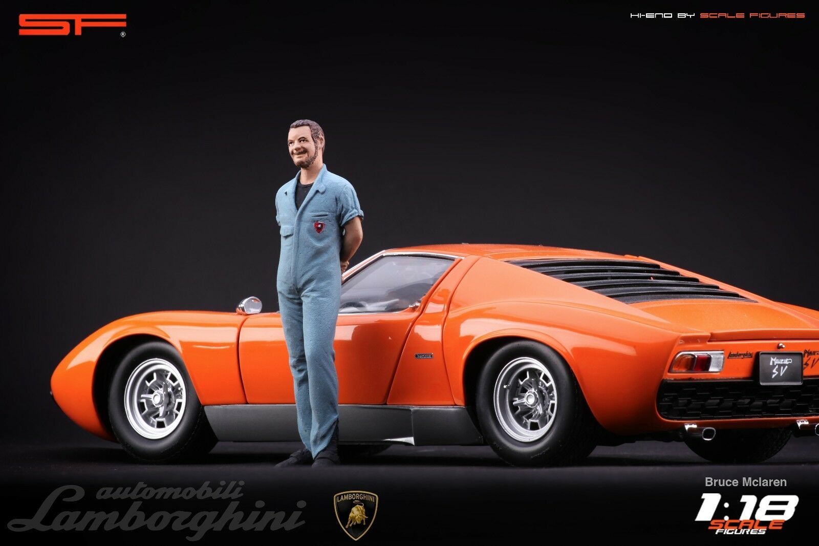 1/18 Valentino BALBONI von SF Scale Figures - Handarbeit -