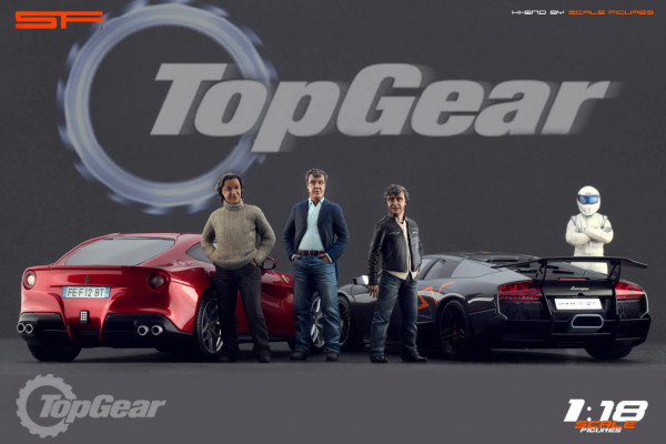 1/18 TOP GEAR Team von SF Scale Figures - Handarbeit -